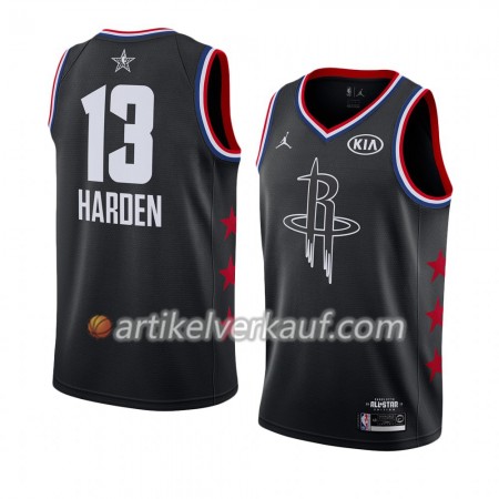 NBA Houston Rockets Trikot James Harden 13 2019 All-Star Jordan Brand Schwarz Swingman - Herren